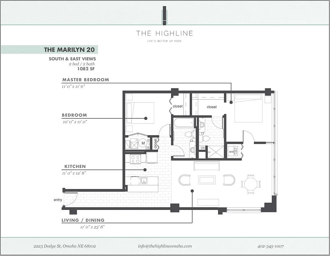Floor plan Marilyn 20