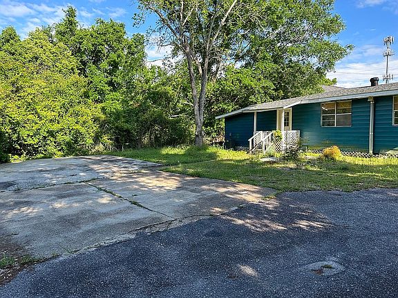Rear of house for parking