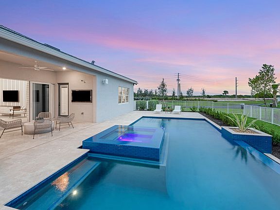 Backyard with Swimming Pool