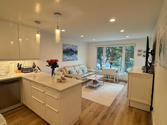 Kitchen + living room