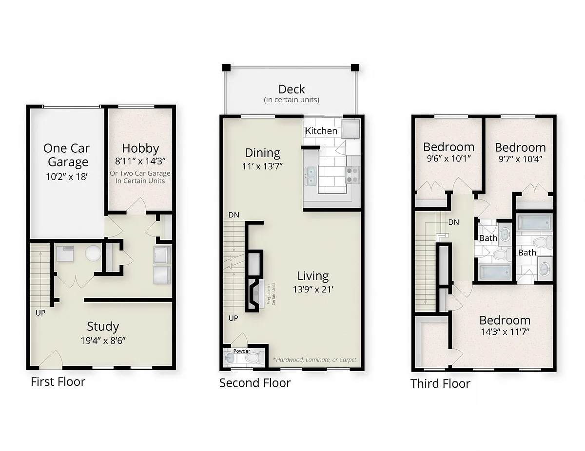 Floor plan Filbert