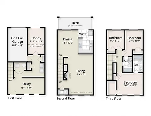 Floor plan Filbert