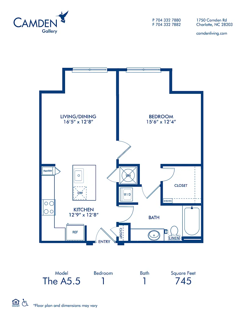Floor plan A55