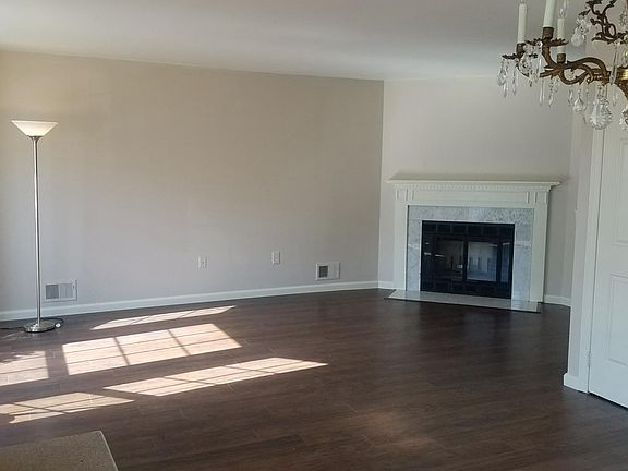 Open space living room/dining room