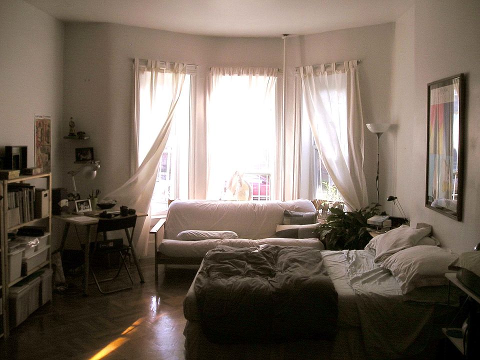 View from kitchen (furniture not included)