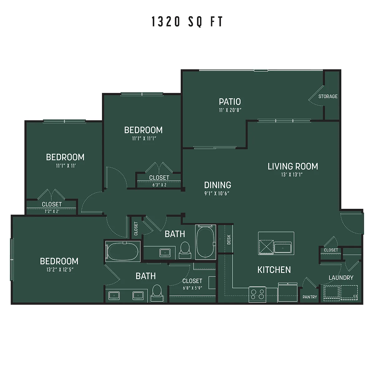 Floor plan C1-Warbler 80%
