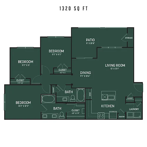 Floor plan C1-Warbler