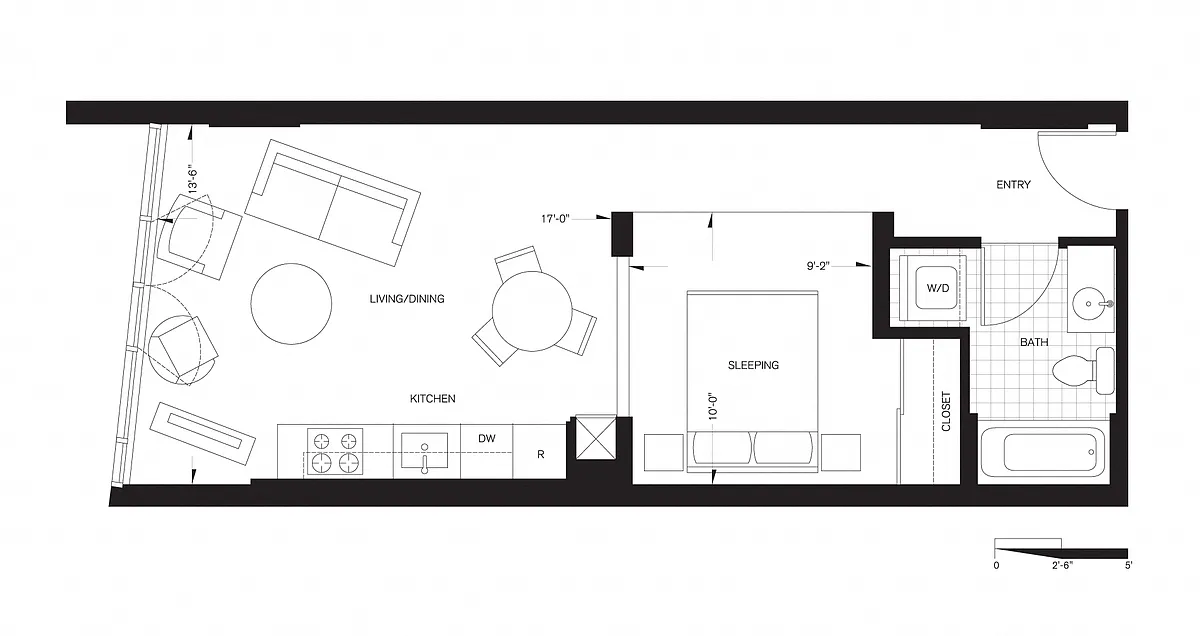 Floor plan Studio (AS2)