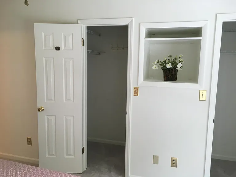 His and Her closets in Master Bedroom