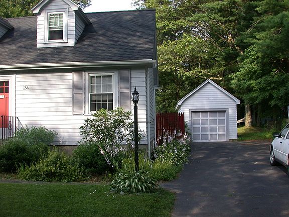 Front and garage