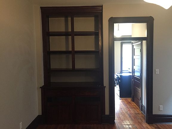Living Room with Historic Butler Pantry