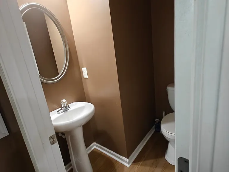 Powder Room (lower level)