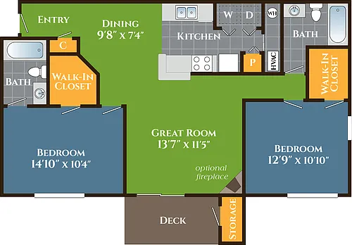 Floor plan Sequoia