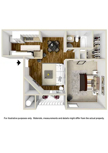 Floor plan Belle Meade