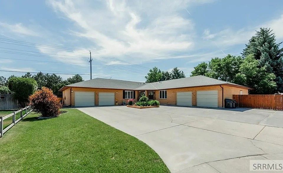 Front of Twin Home