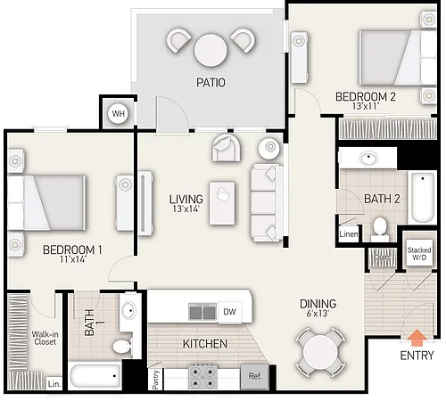 Floor plan Plan I