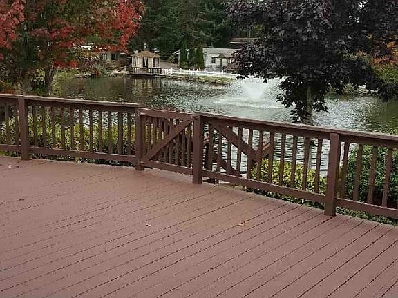 Large wrap around deck 