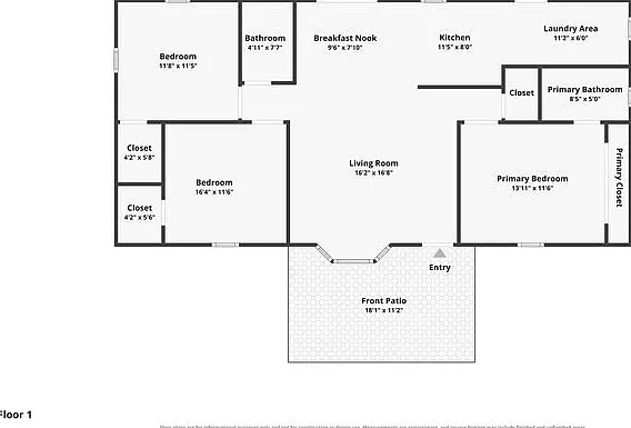 3 bed, 2.0 bath, 1200 sqft, $1,695 — Photo 2