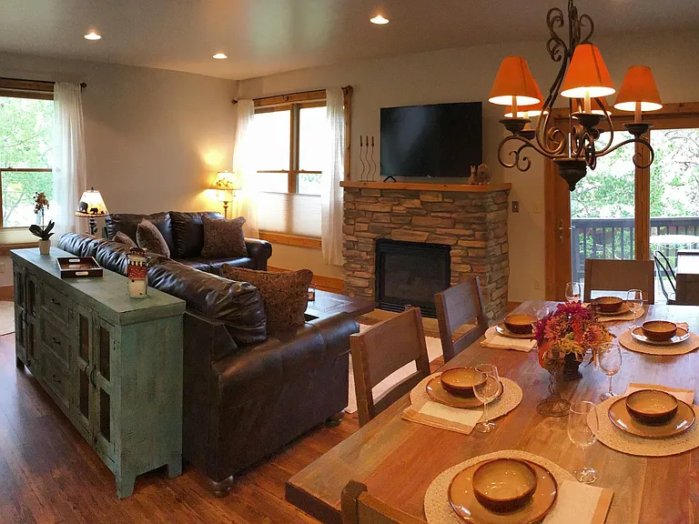Living and dining