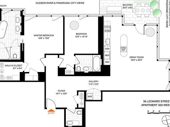 2nd image of 56 Leonard St #32A