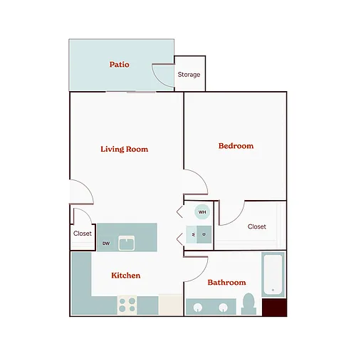 Floor plan 2X2 - C1
