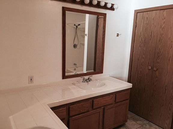 large bathroom with double sinks
