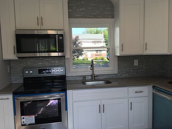 Top of the line stainless steel appliances