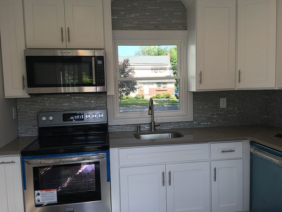 Top of the line stainless steel appliances