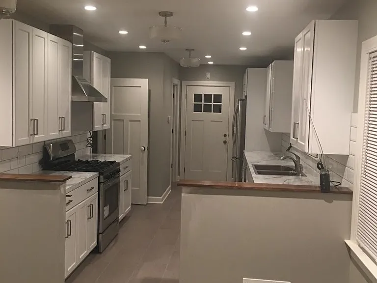 Kitchen From Dining Room