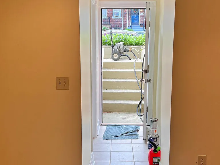 Unit is being freshly painted!
