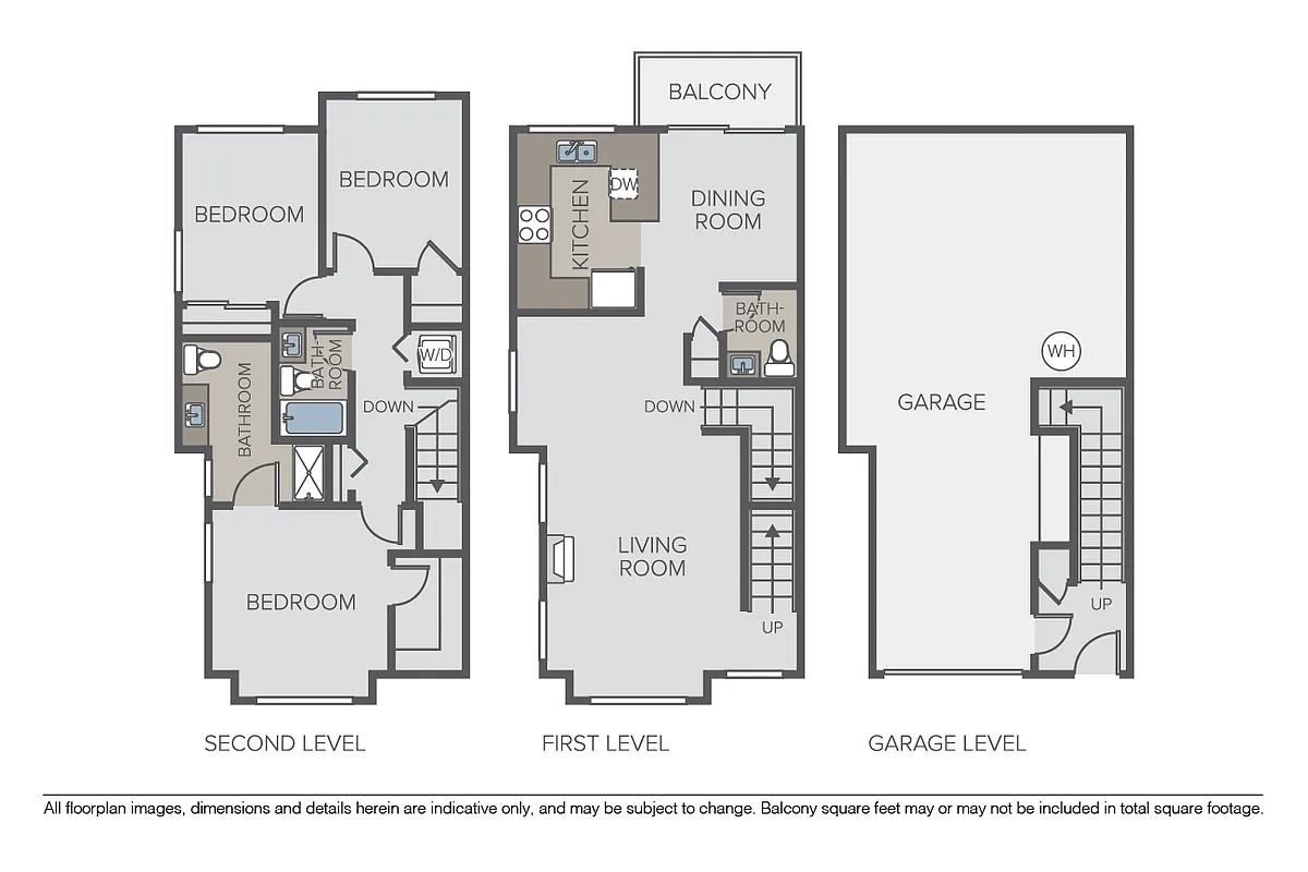 Floor plan Intermezzo Townhome