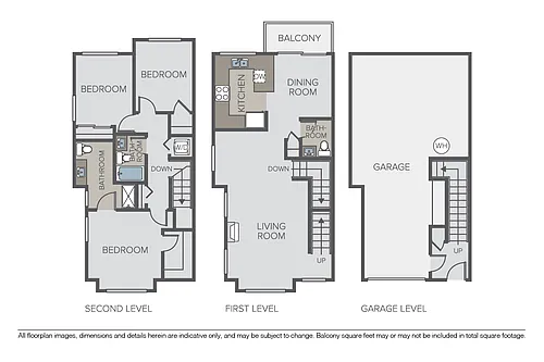 Floor plan Intermezzo Townhome