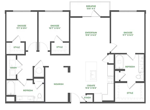 Floor plan C2