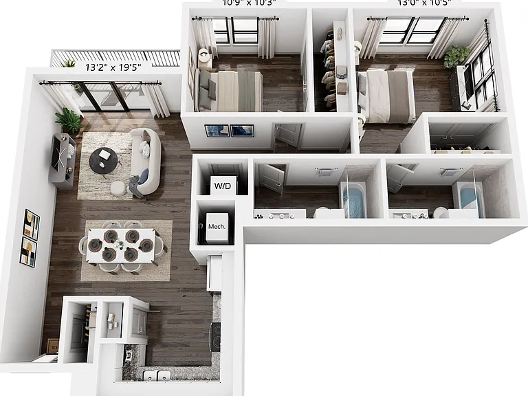 b2 floor plan Corazon