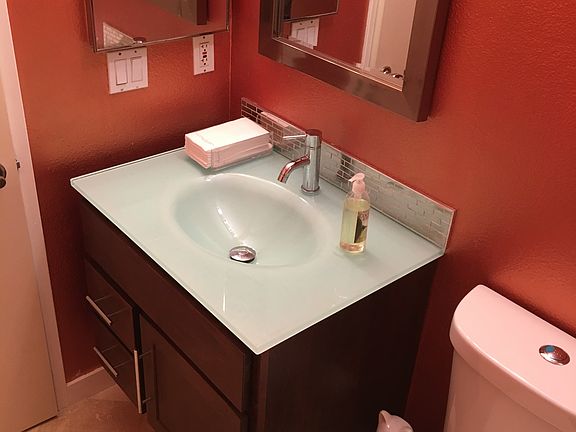 Recently renovated guest bath