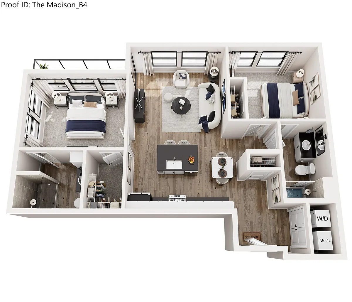 Floor plan B4