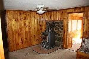 Dining Room w/Wood Burner