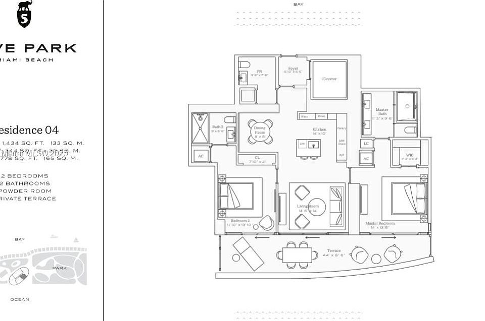2nd image of 500 Alton Rd #4404