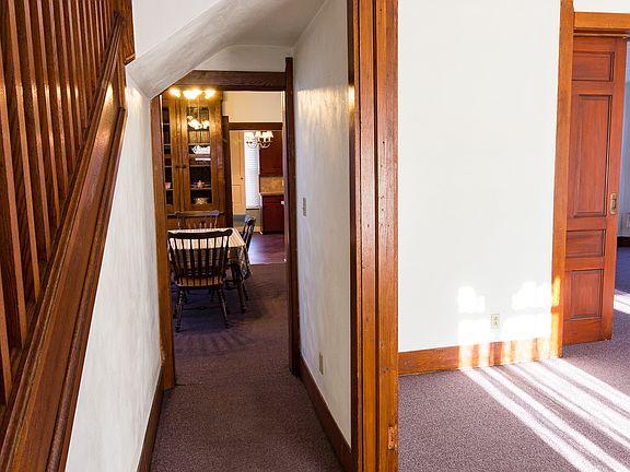 Gorgeous hardwood trim