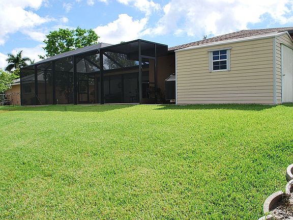 REAR YARD AND SHED