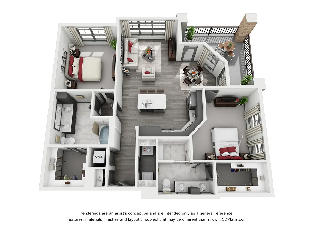 Floor plan Ledson