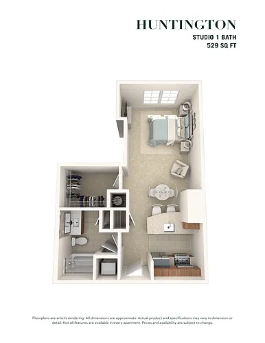 Floor plan Huntington