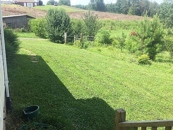 Side view off porch