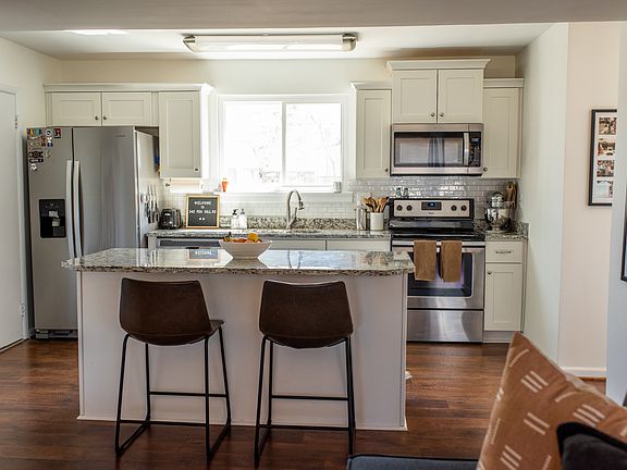 Bright and open kitchen