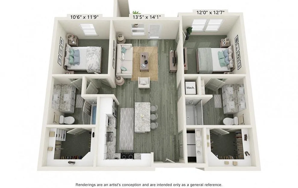 Floor plan B1