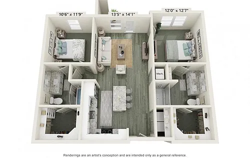 Floor plan B1