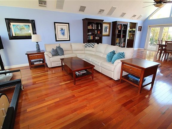 Great Room with Brazilian Cherry floors