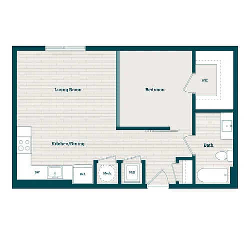 Floor plan A5A