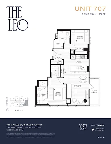 Floor plan 707