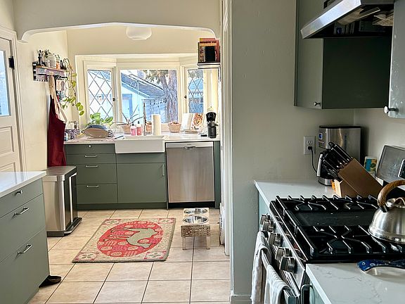 Kitchen, renovated in June 2022. All new appliances, storage, and quartz countertops.